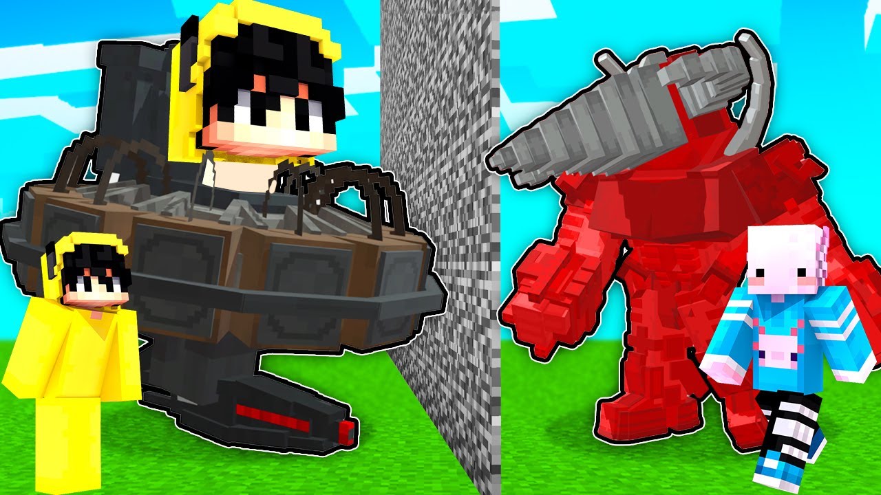 TİTAN YUNUSLP MAN VS ULTRA MEGA DRİLL MAN! | Minecraft