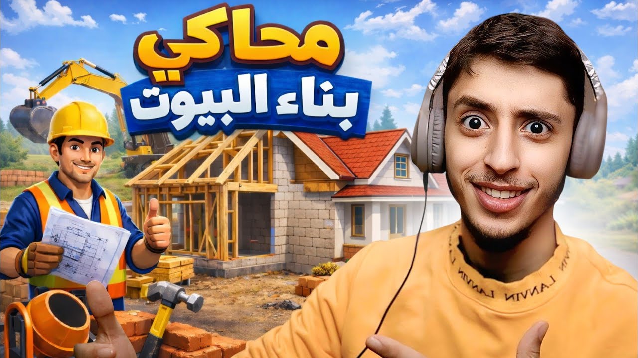 نجرب محاكي بناء البيوت | House builder 
