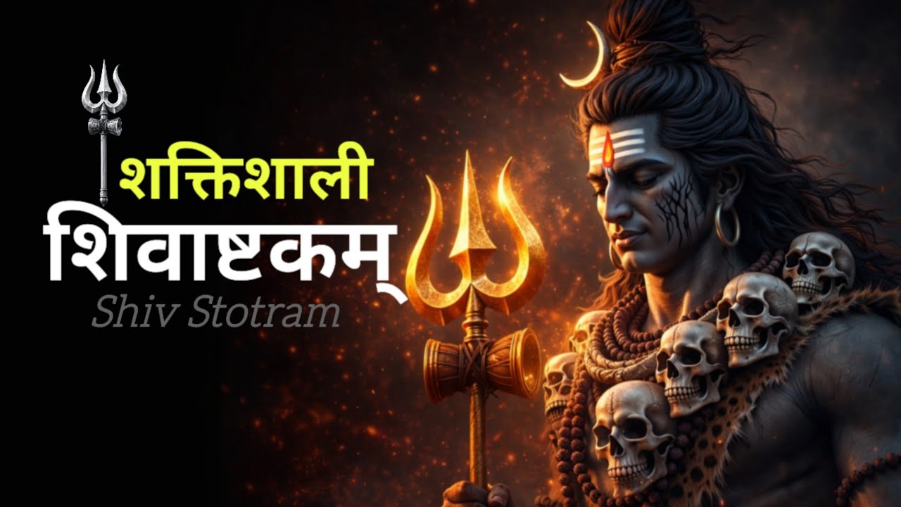 प्रभुं प्राणनाथं विभुं विश्वनाथं 🔥सर्वशक्तिशाली शिवाष्टकम् |POWERFULL SHIVASHTAKAM | A Divine Prayer