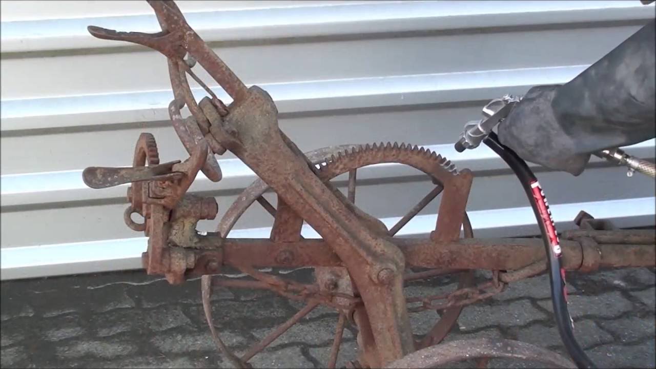 Sandstrahlpistole mit Ansaugschlauch - rost entfernen - lack entfernen - Sandstrahlger&auml;t