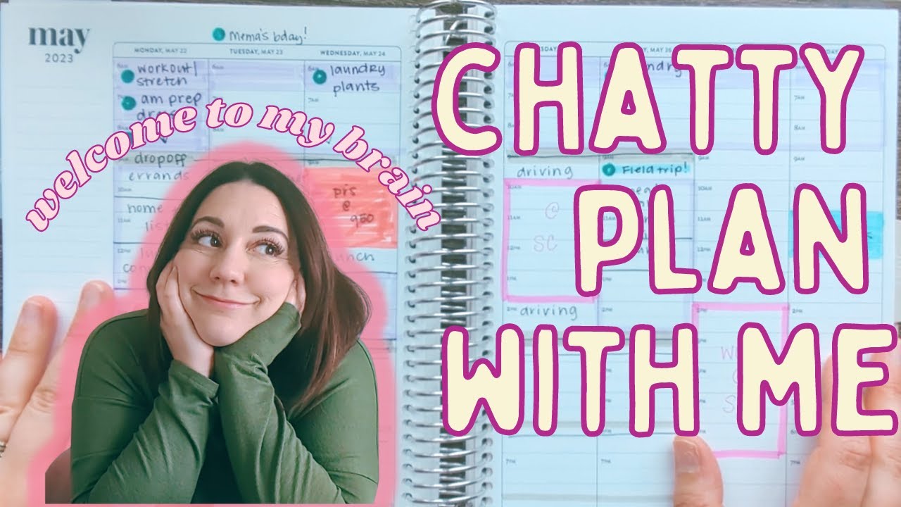 ec weekly plan with me // erin condren hourly layout