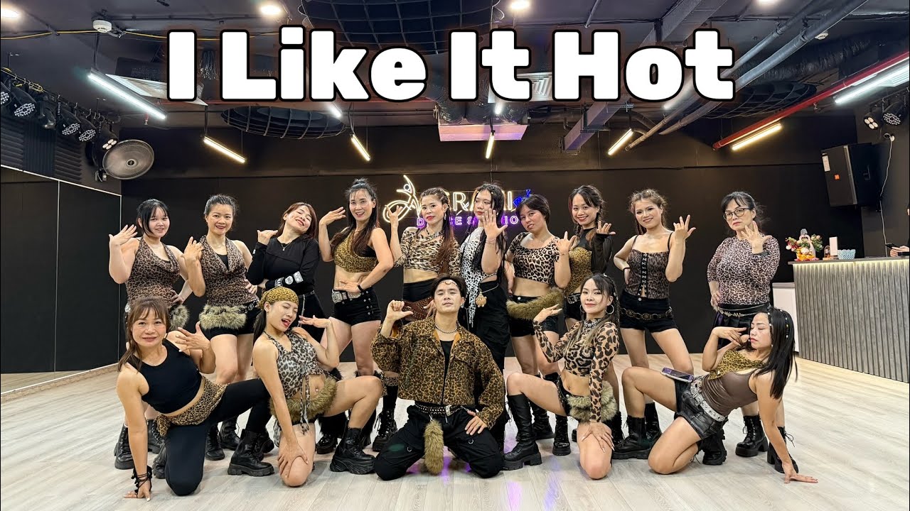 I Like It Hot | zumba | Tiktok dance | Lamzbiboy [serie Cách nhảy, Dạy nhảy]