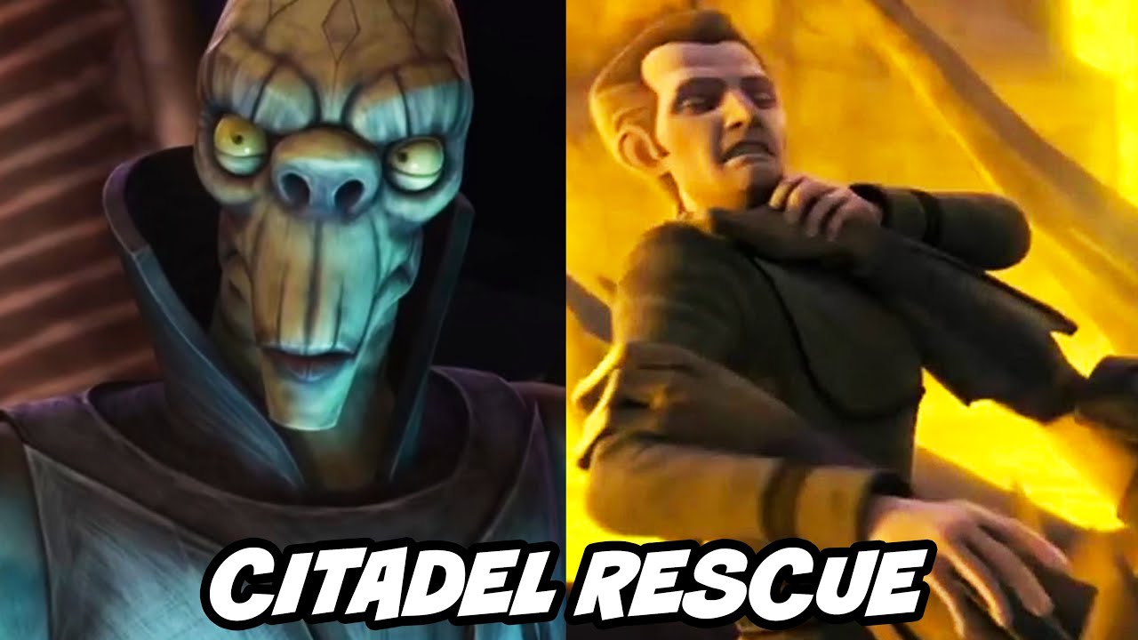 Theory Reacts to Clone Wars Season 3 Citadel Rescue Featurette