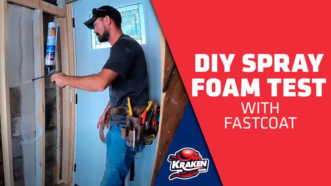 DIY Spray Foam Insulation Test by NYA Millennial | FastCoat Insulation Spray Foam (FULL REVIEW)