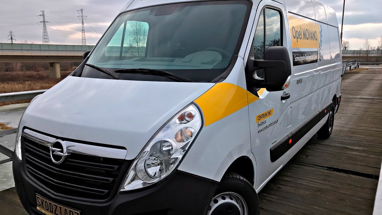 Opel Movano Furgon 2.3 BiTurbo 2017 170KM PL TEST Carolewski