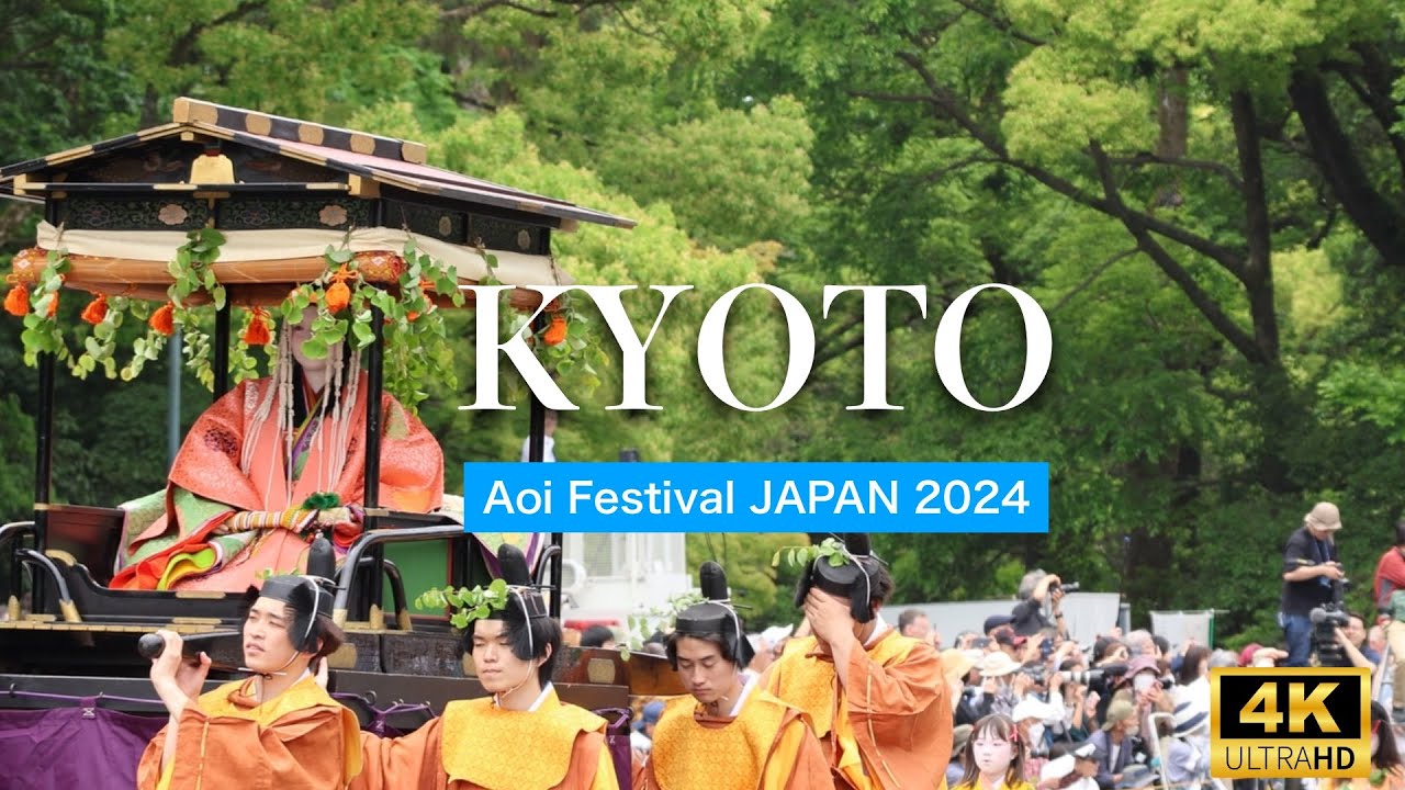 Understanding Japan's🇯🇵 Biggest Traditional Celebration: The Aoi Festival in Kyoto -4K Japan video-
