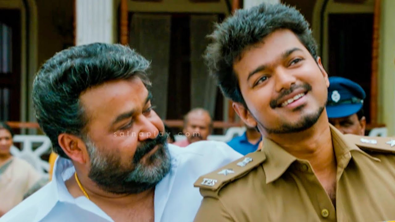 മലയാളത്തിന്റെ അണ്ണനും തമ്പിയും അഴിഞ്ഞാടിയ തീപ്പൊരി ക്ലൈമാക്സ് 🔥🔥  | Jilla  | Vijay | Mohanlal |