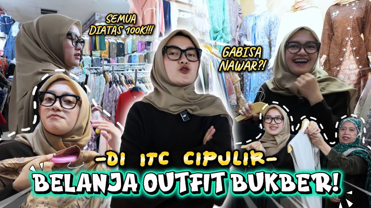 BELANJA OUTFIT BUAT BUKBER!!! TERNYATA SULIT NAWARNYA!!!