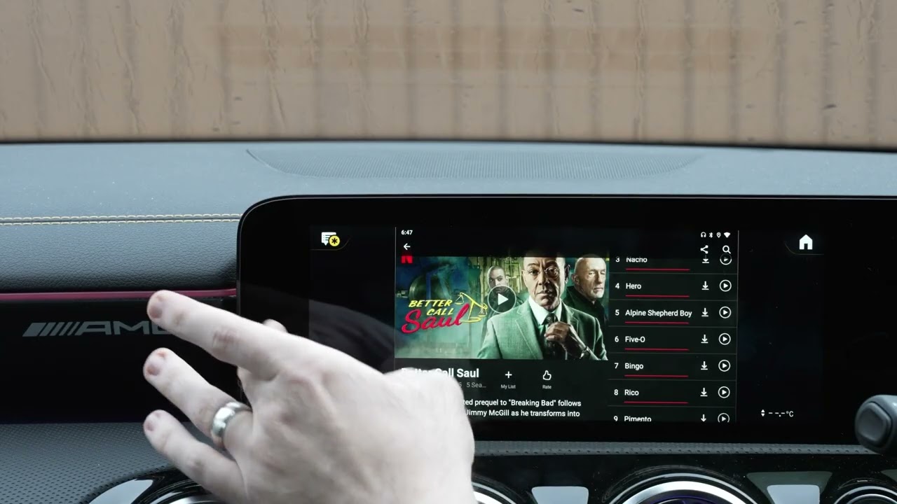 HOW TO: Mercedes W177 A-Class watch Youtube & Netflix while DRIVING?