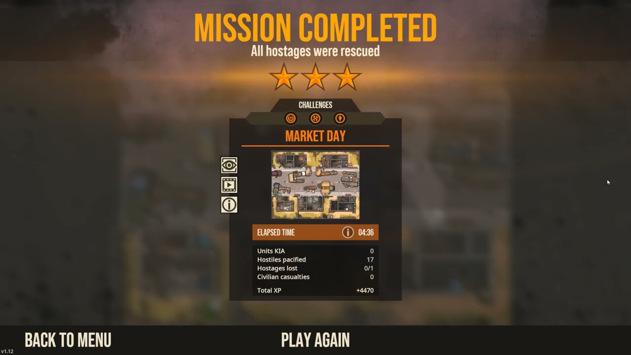 Doors kickers 2: Market Day ALL challenges(3 stars, clean run, lone wolf, no pause) MODDED game.