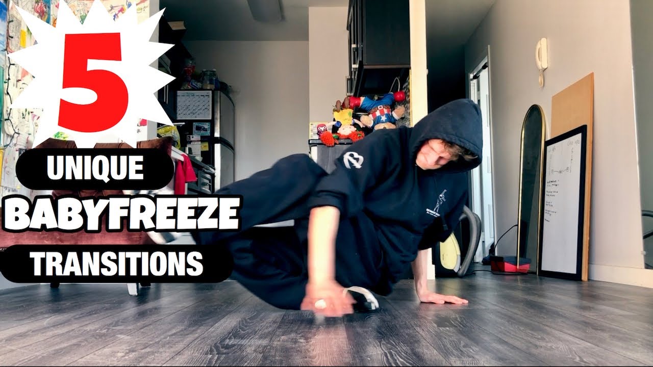 5 Unique Ways To Get Out Of Baby Freeze | Advanced Baby Freeze Transitions |Breaking Dance Tutorial|