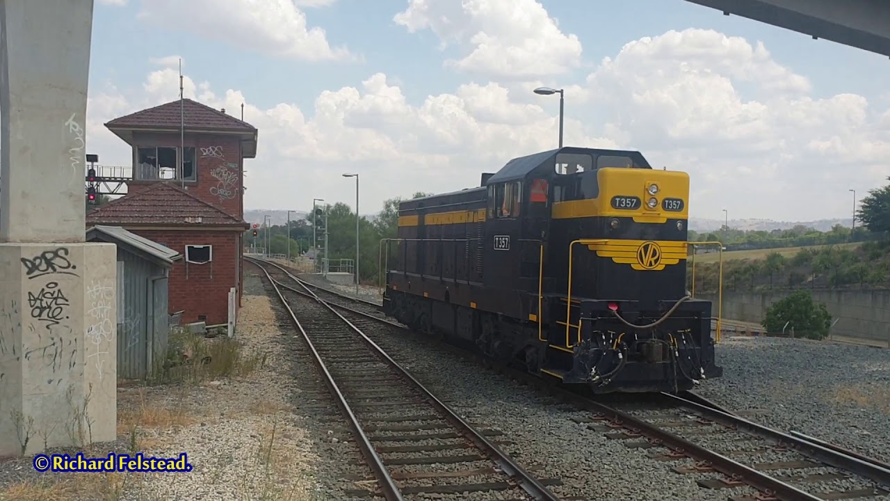 Albury Railway Station NSW Australia 18th January 2020.