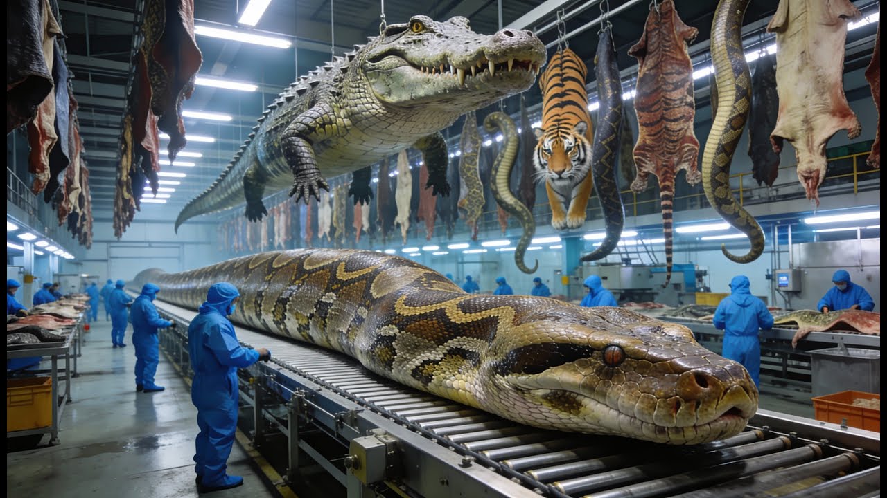 Dentro La Fabbrica Di Stampa Animale – Come Nascono Motivi Esclusivi Sulla Pelle |Processo Completo