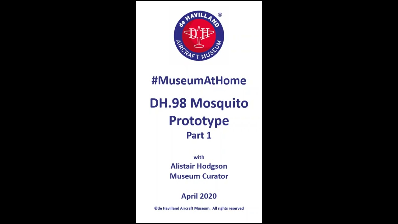 DH.98 Mosquito Prototype Virtual Tour Part 1