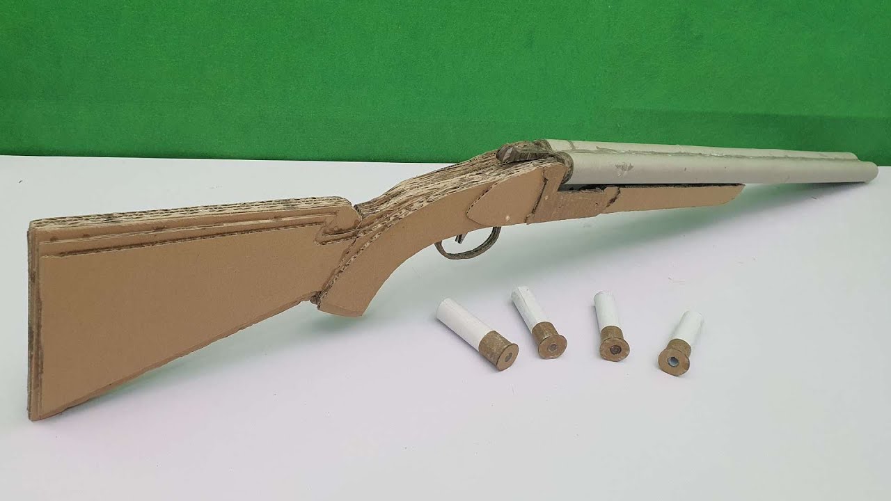 How to Make Gun? DIY Cardboard Gun