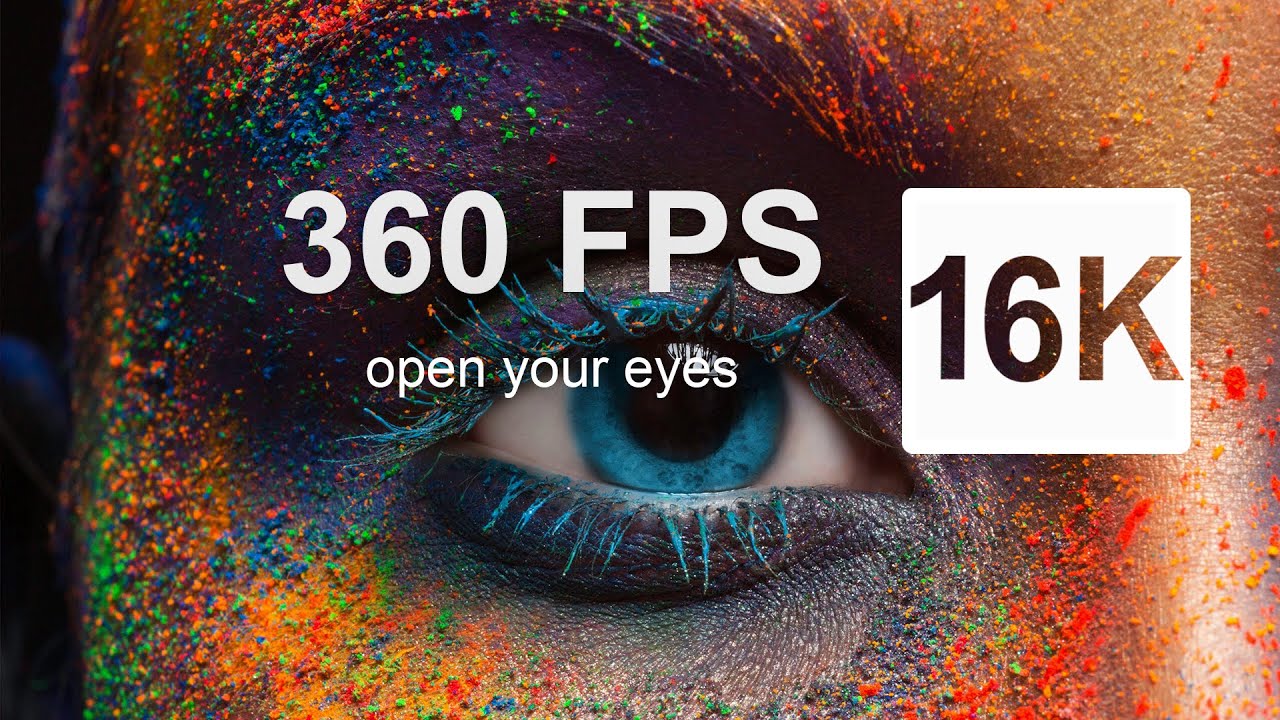The Future of Video is Here - 16K HDR ULTRA-HD 360FPS