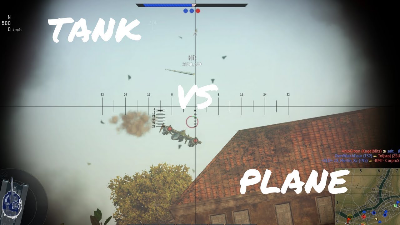 Tank Shoot Down Plane RB - Warthunder