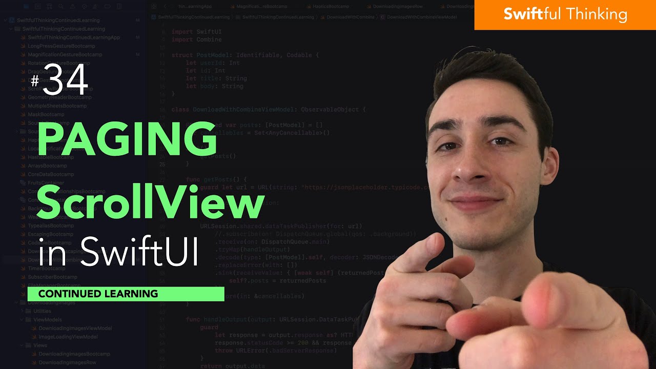 Разбиение ScrollView на страницы в SwiftUI для iOS 17 | Продолжение обучения #34