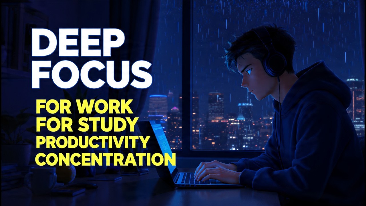 🔴 LIVE Cozy Room Lofi with Rain Sounds for Homework & Long Study Sessions Deep Focus 2026 Mix