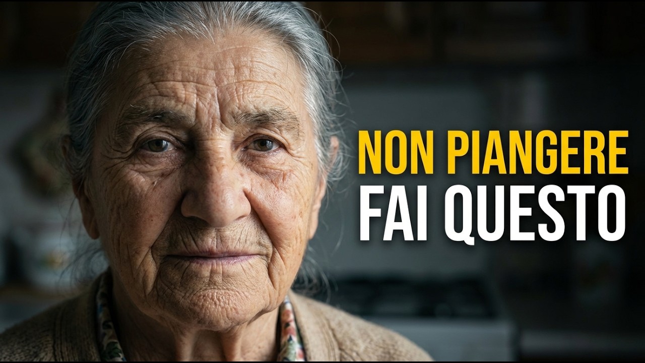 Ho 82 anni. Se i tuoi figli non ti vengono a trovare, non chiamare piangendo. Fai questo e verranno