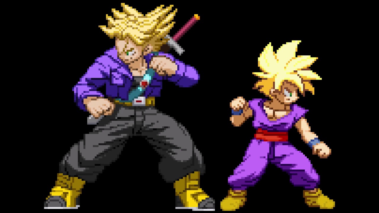 CPS2 Remix - Dragon Ball Z Super Butoden 1 - Trunks & Gohan's Theme