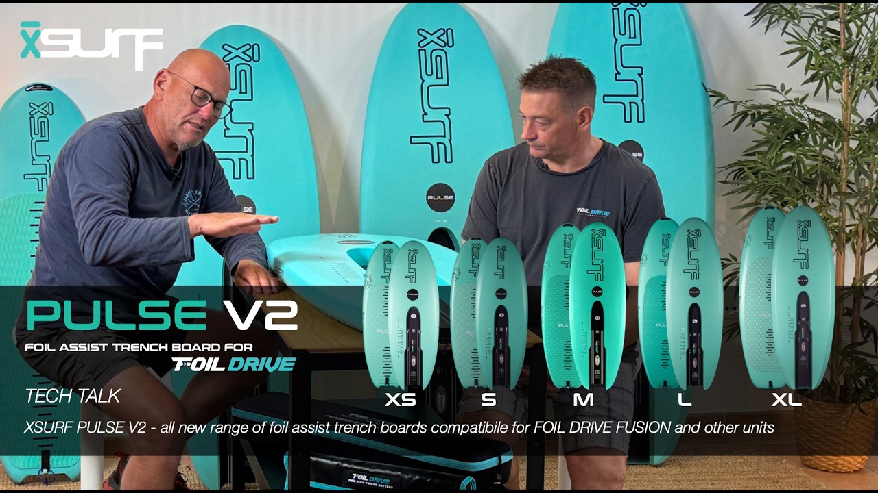 XSURF PULSE V2: Foil-Assist Trench Boards for Foil Drive | Tech Talk