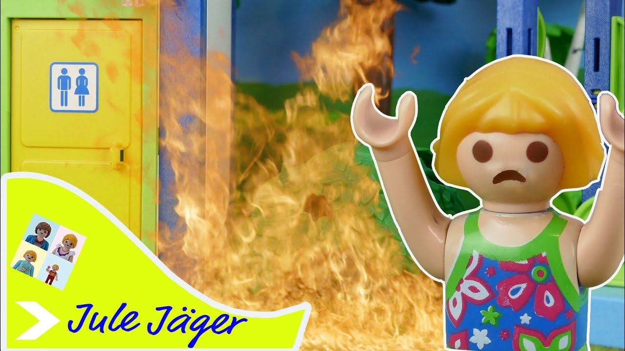 Playmobil Film deutsch - Feuer im Freibad - Kinderfilm mit Jule Jäger