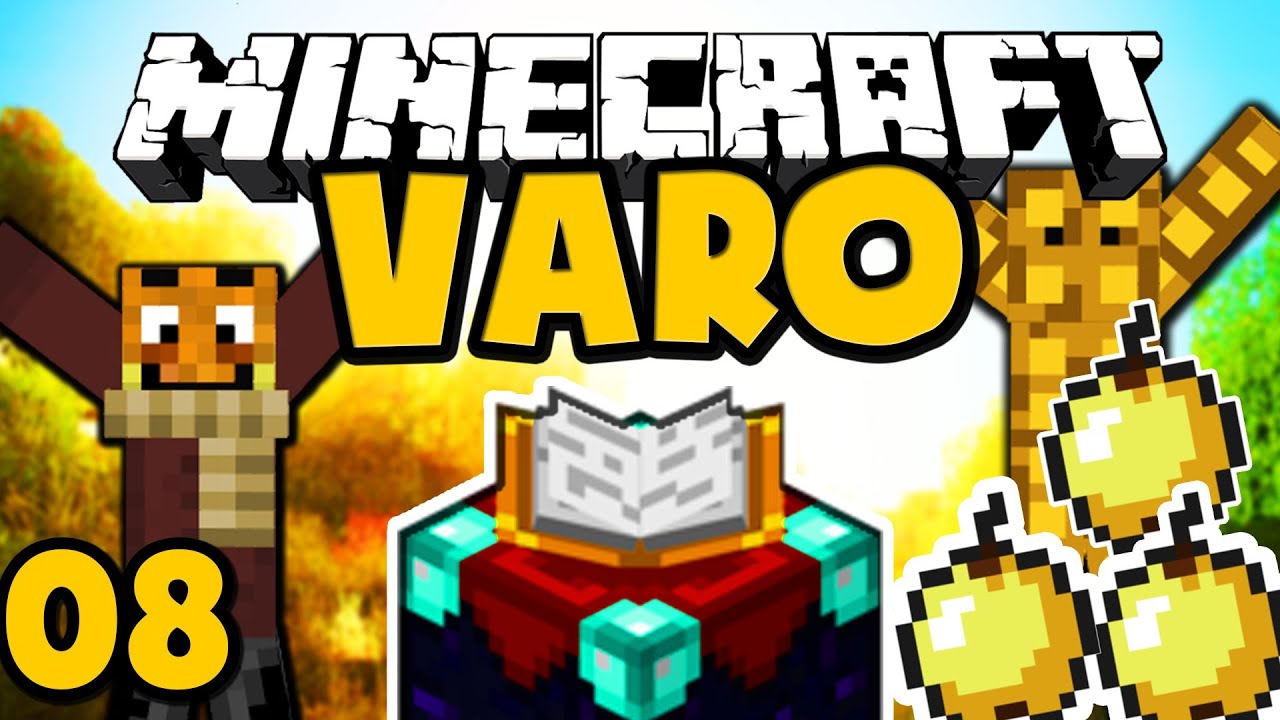 Minecraft VARO #8 ✪ VERZAUBERUNGEN+GOLDAPFEL! | Paluten