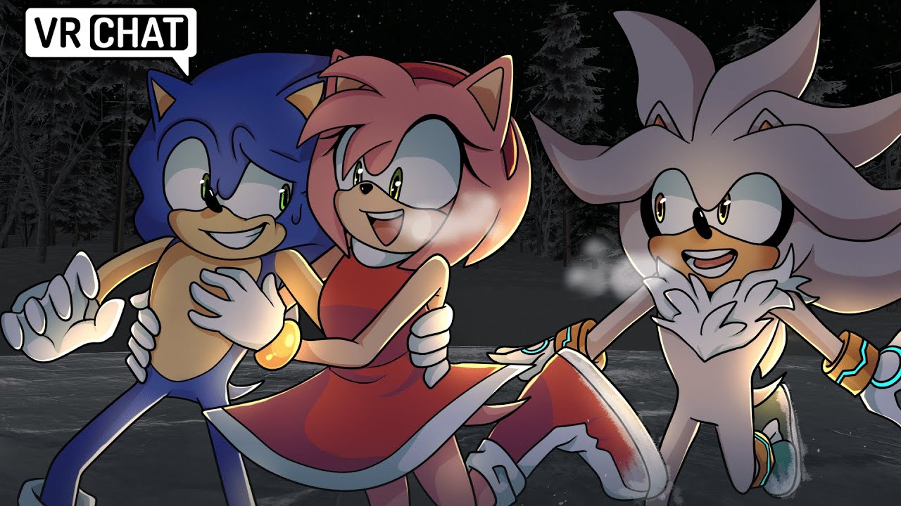 Silver & Sonic's Winter Fun With Amy! (VR Chat)