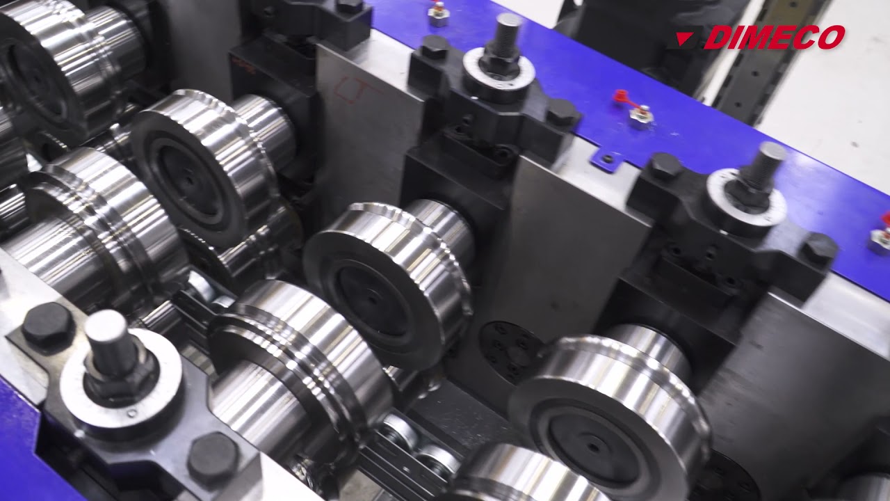 Dimeco Roll forming line for Cable Trays