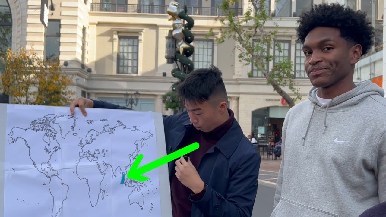 Asking people in Los Angeles where Singapore is for $100