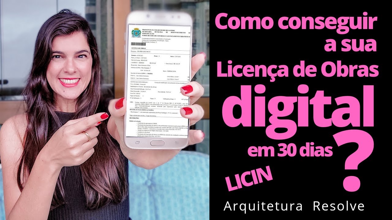 Saiba como conseguir a Licença de Obras Digital em 30 dias no RJ - LICIN