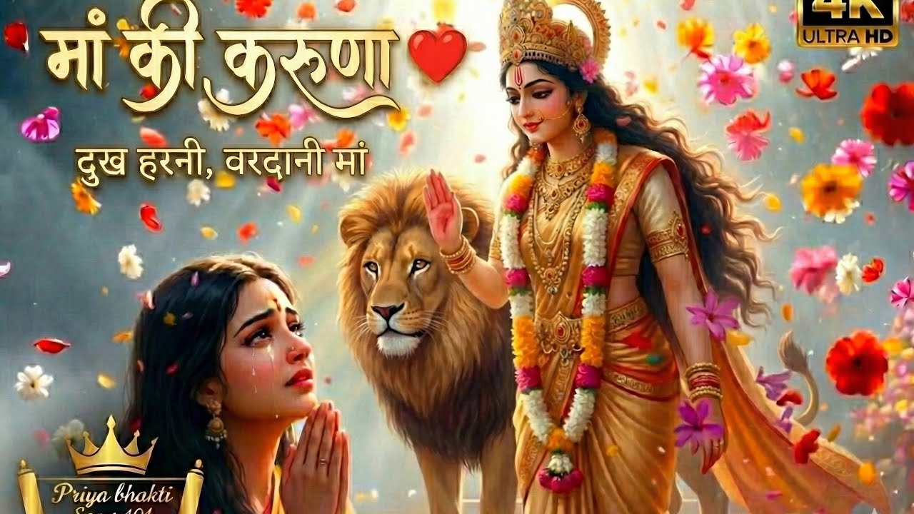 मां की करुणा जो दिल को छू जाए। Durga maa Bhajan। Emotional maa durga song.. jai mata di🙏🙏