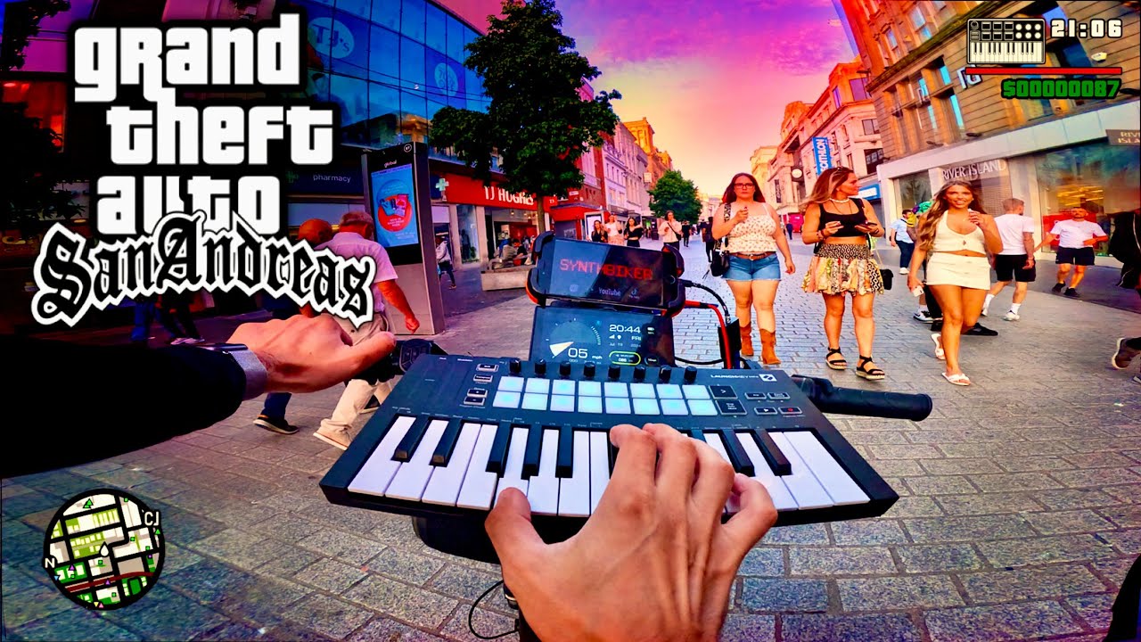 GTA San Andreas music but it’s on The Bike