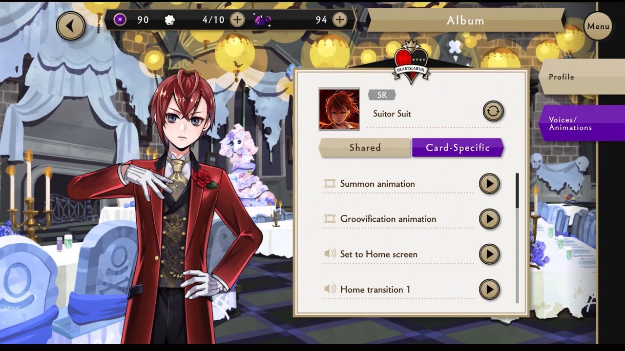 Disney Twisted Wonderland Voice Lines: The Phantom Bride 