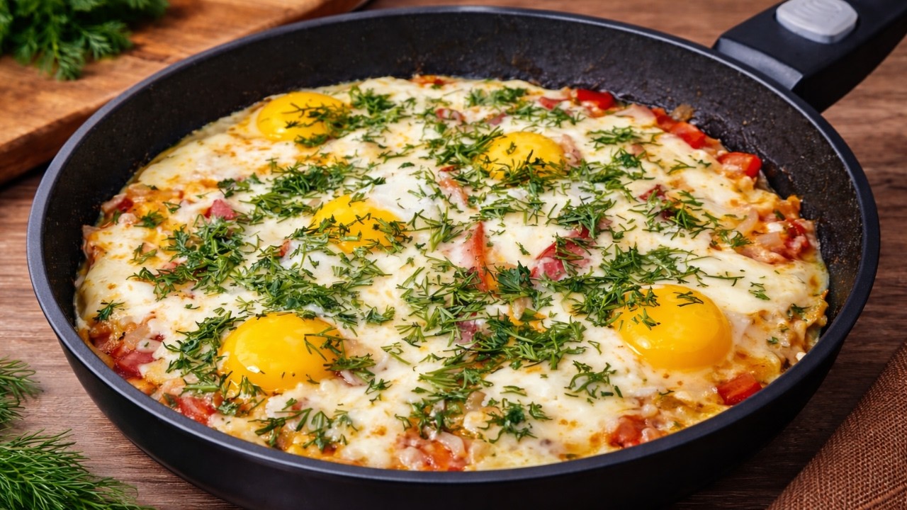 Just Pour Eggs Over the Onions! I Cook This Every Morning &ndash; A Simple and Delicious Breakfast