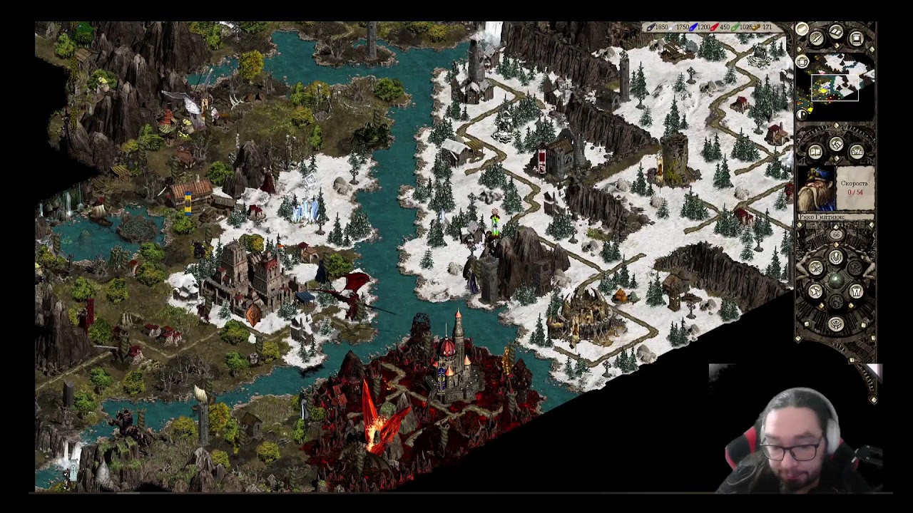 Disciples 2. PvE на моде MNS. Карта 
