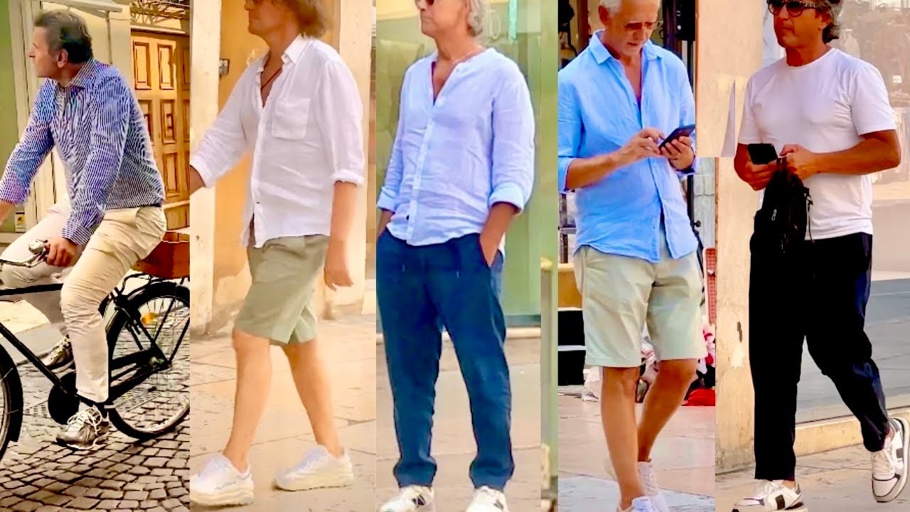 Shopping in Italy 2026 🛍️Men&rsquo;s Summer Street Style & Summer Sales 30%-50% Off Verona #gqkorea 