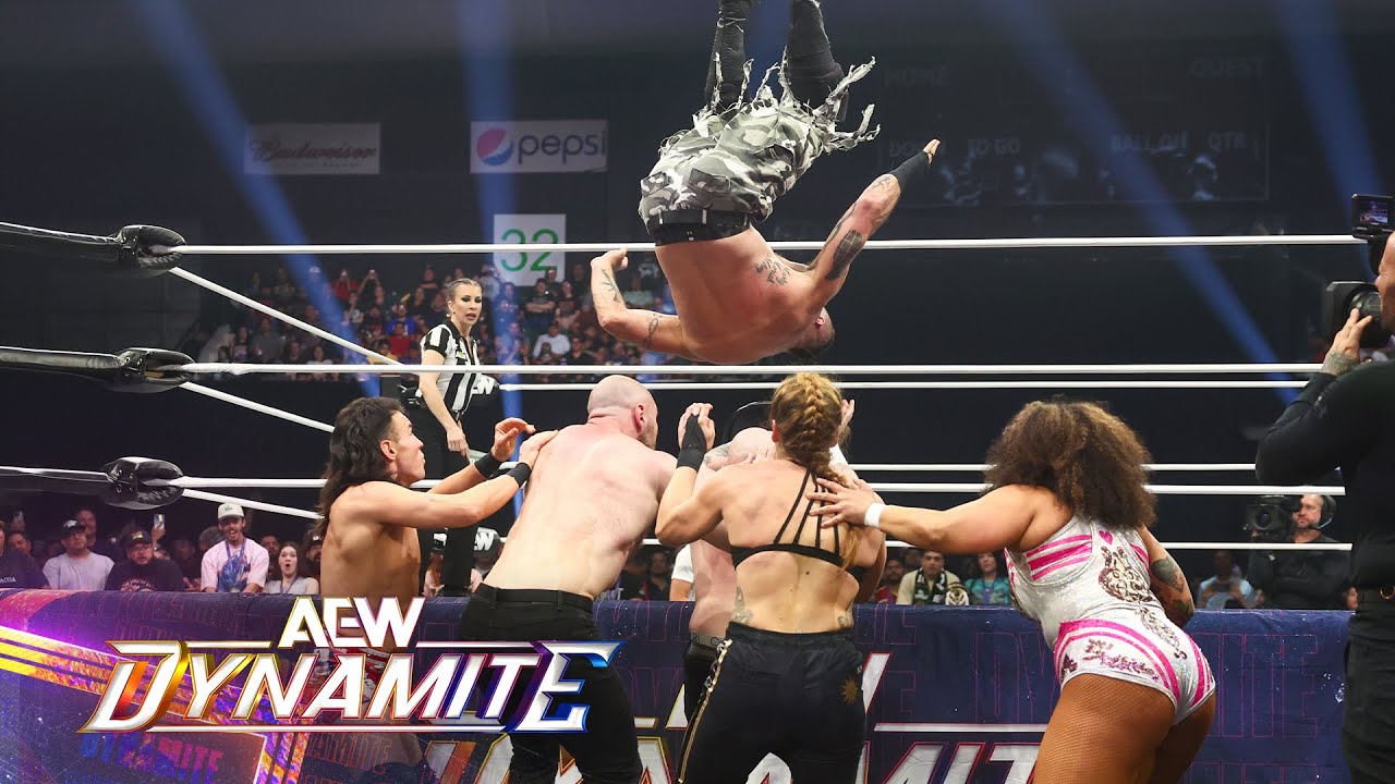 TRIOS ANARCHY! Moxley, Kidd & Shafir take down Willow, Briscoe & Speedball | AEW Dynamite, 5/28/25