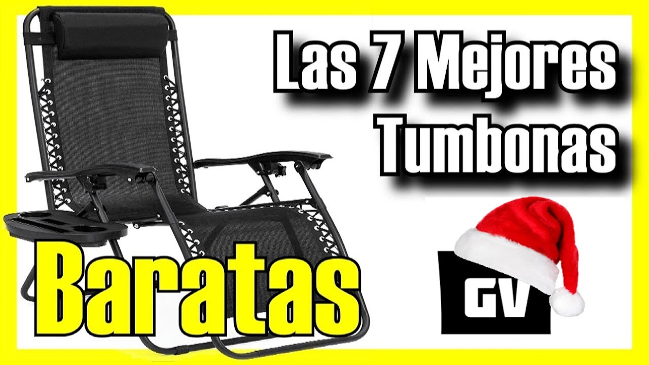 🏖️ Las 7 MEJORES Tumbonas BARATAS de Amazon [2025]✅[Calidad/Precio] De Palets / Gravedad Cero