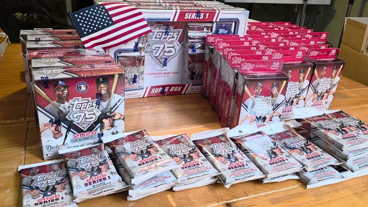 We interrupt this broadcast to tell you we are all in on retail Topps series 1 product review