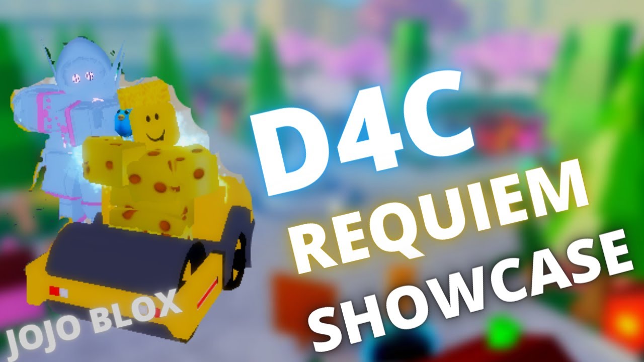 JOJO BLOX/BIZARRE BLOX D4CR SHOWCASE!!!