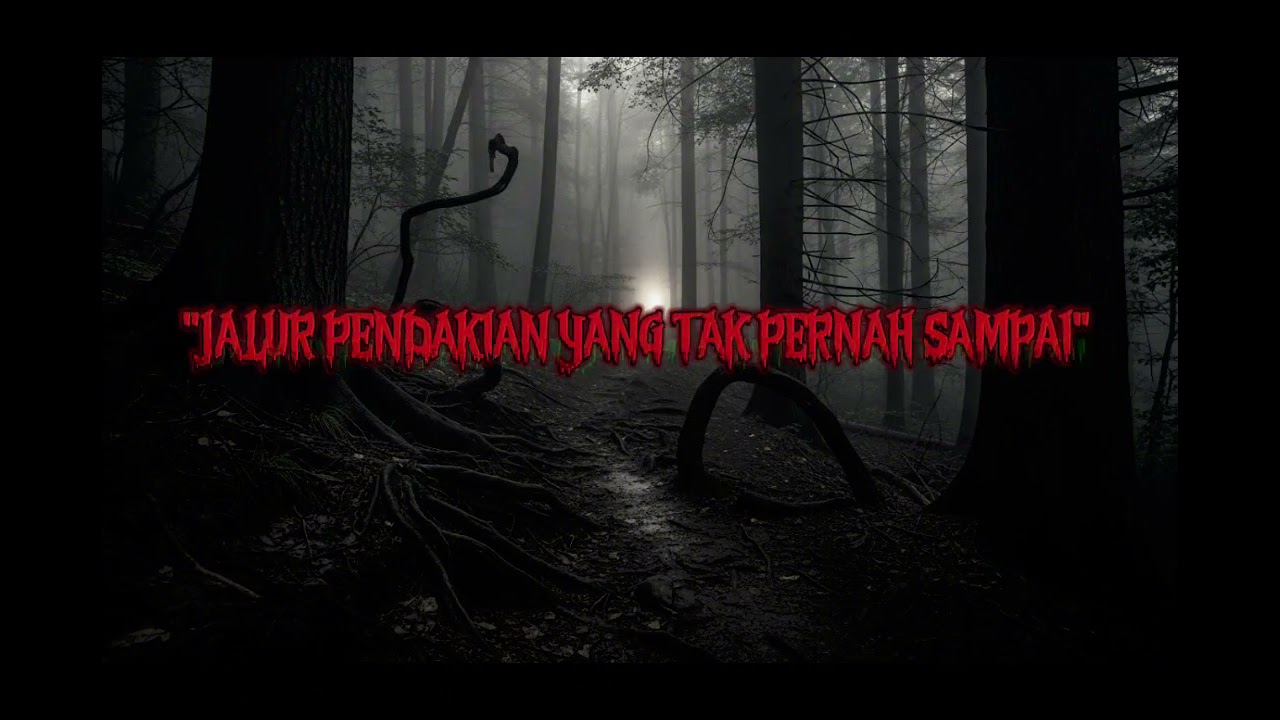 JALUR  PENDAKIAN YANG TAK PERNAH SAMPAI – KISAH PENDAKI YANG HILANG TANPA JEJAKNYA 