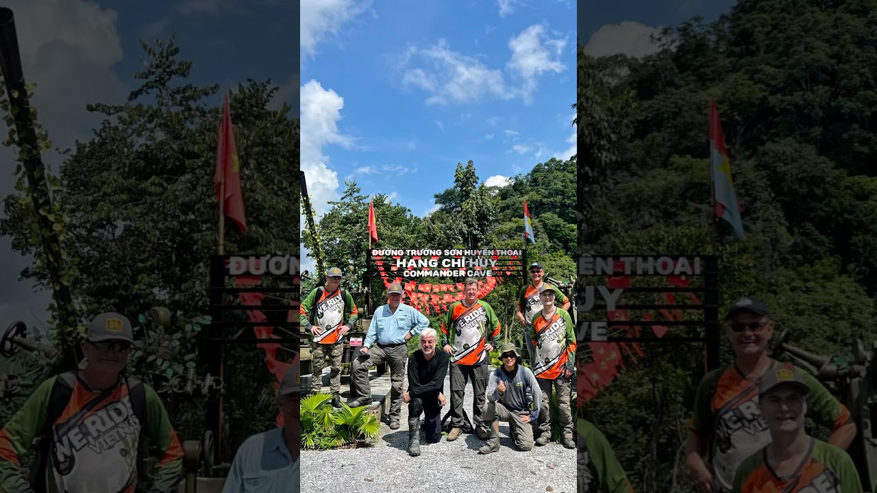 COMMANDER CAVE - located at Ho Chi Minh trail , highway 20 at Phong Nha National Park,