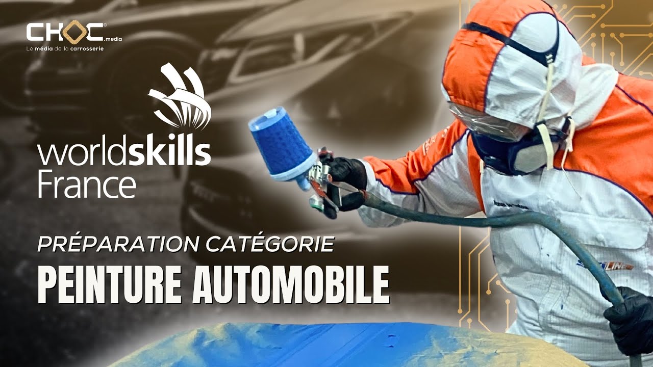 Préparation WorldSkills France 2024 : Catégorie Peinture Automobile !