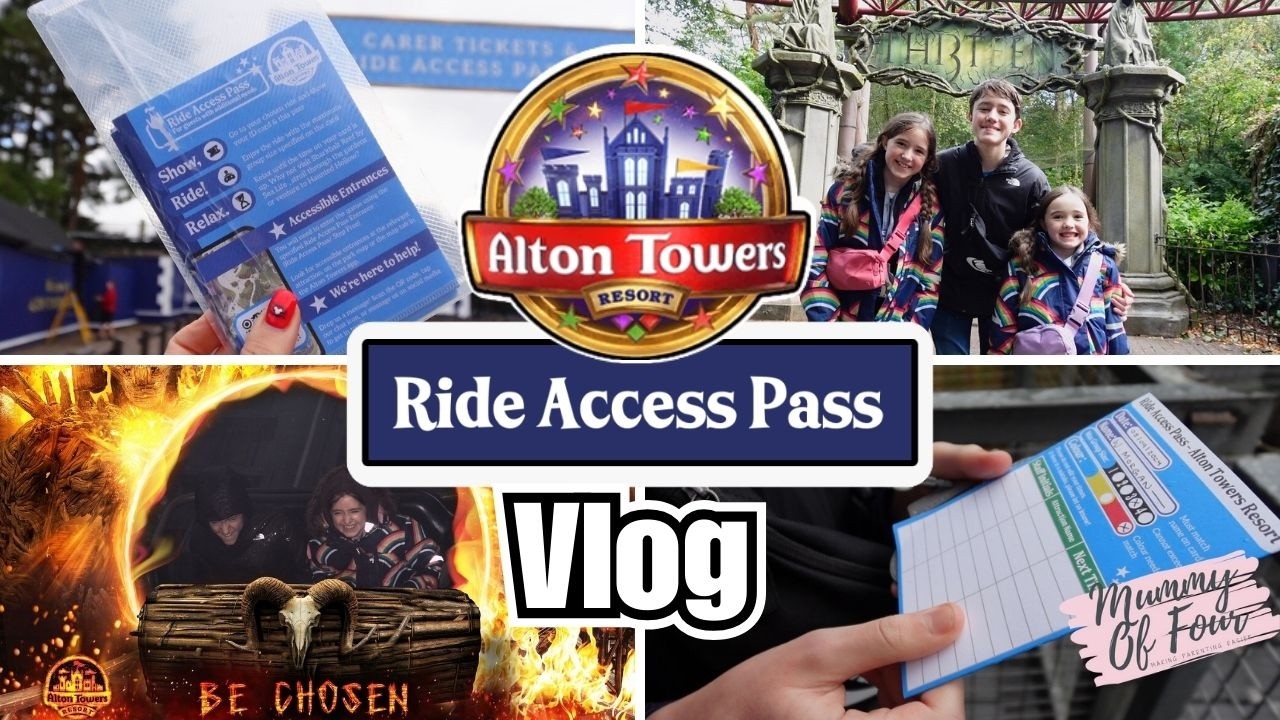Видеоблог о пропуске на аттракцион Alton Towers: как мы используем RAP для обеспечения доступност...