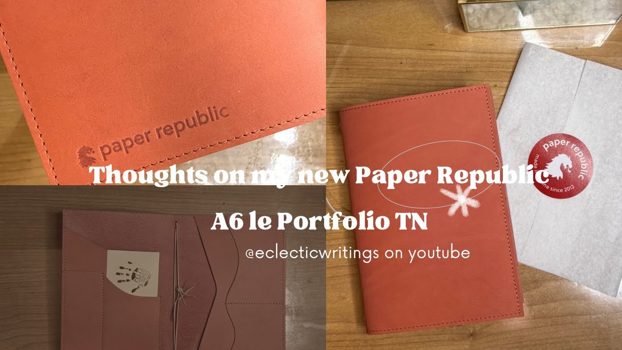 Впечатления от моего нового Paper Republic A6 Le Portfolio TN