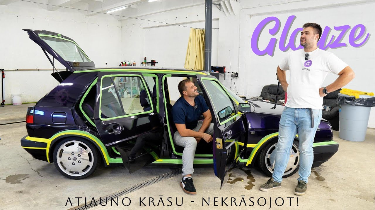 Atjauno krāsu - nekrāsojot | Golf MK2 #TDR