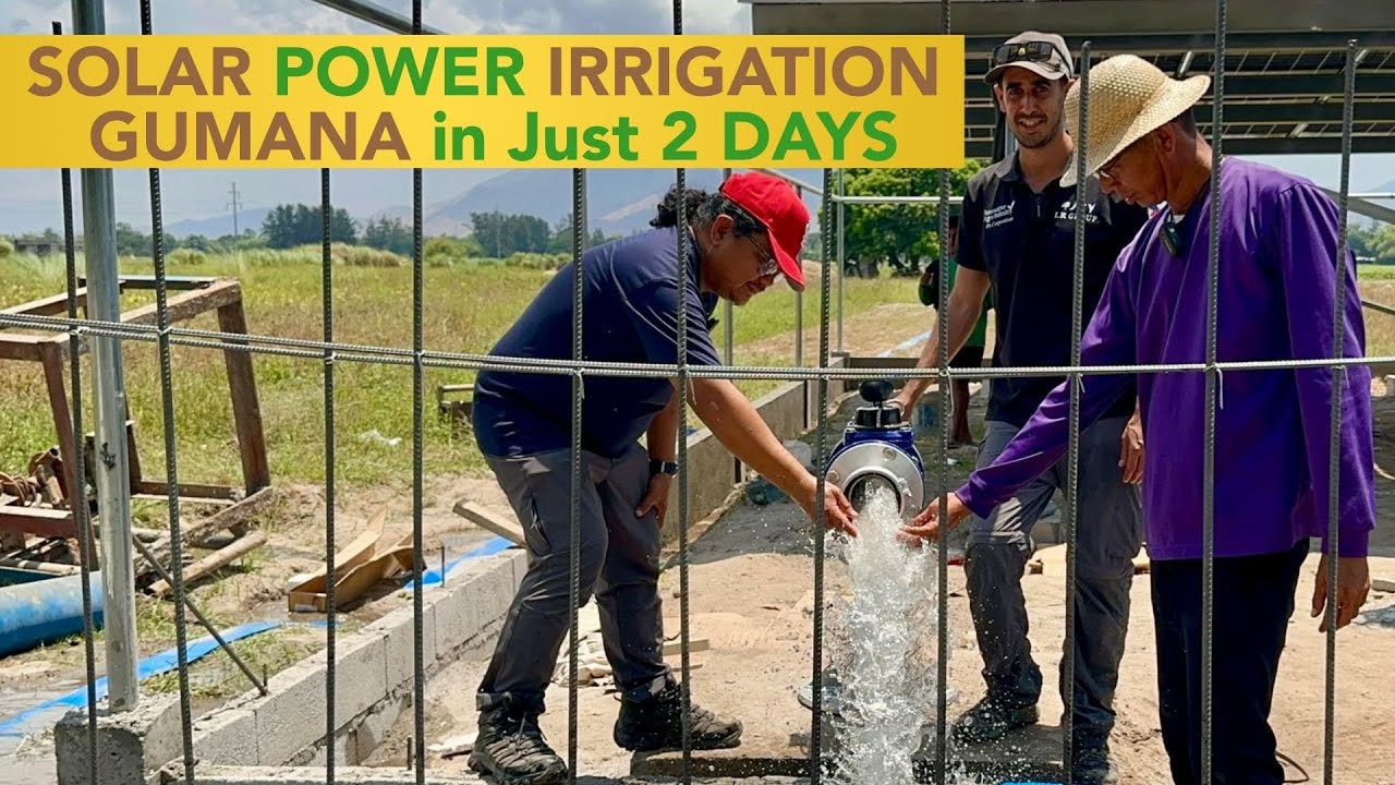 Solar Power Irrigation: Gumana na in Just 2 Days at Sobrang Lakas ng Water Flow!
