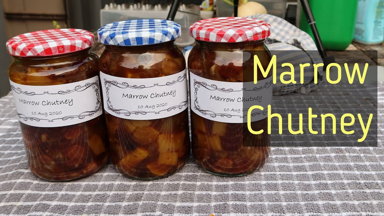 Marrow Chutney - the glut continues!